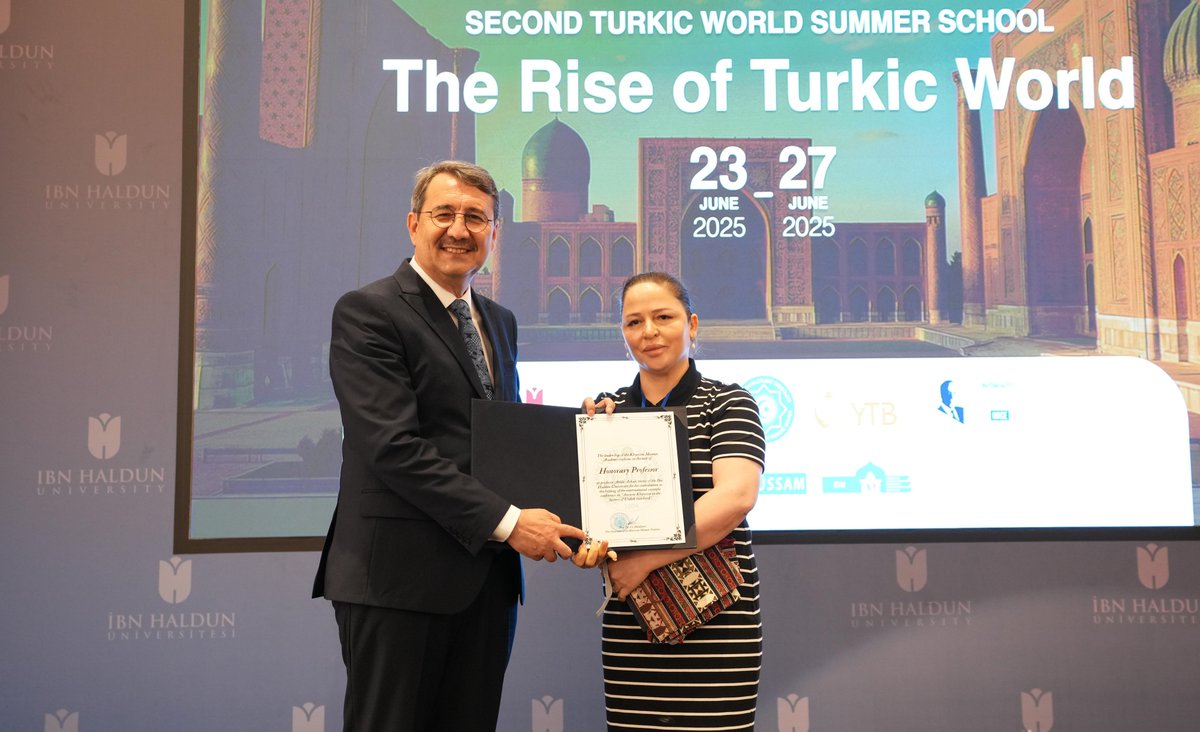 Haydar Aliyev Avrasya Çalışmaları Uygulama ve Araştırma Merkezimiz tarafından bu yıl ikincisi düzenlenen “Türk Dünyası Yaz Okulu”nun açılışını gerçekleştirdik.

“Yükselen Türk Dünyası” temasıyla 5 gün boyunca çeşitli seminerler ve paneller yapılacak, Türk Dünyası’nın ortak