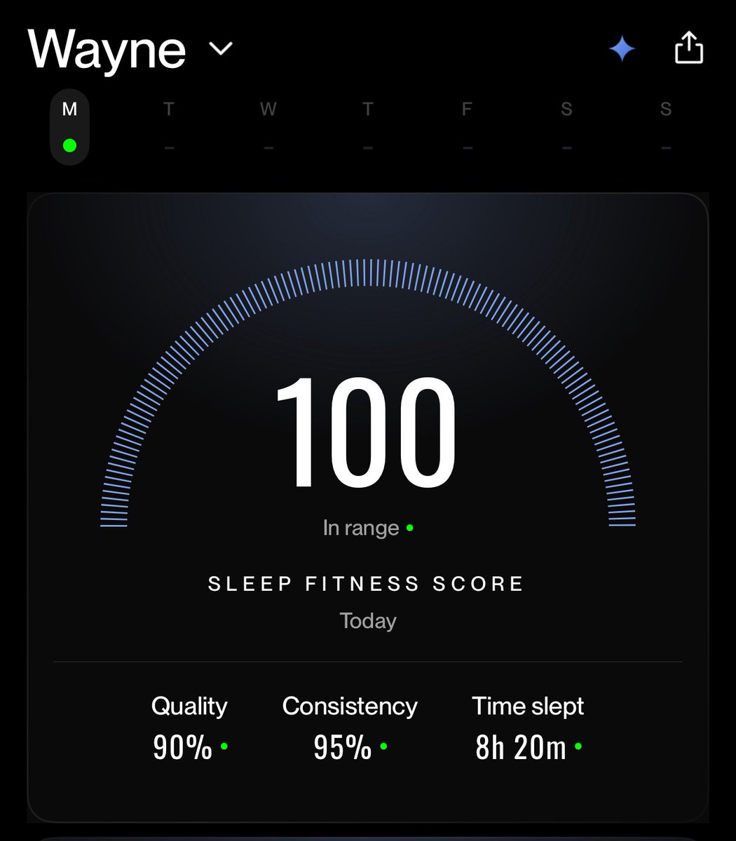 Ready and recharged 🔋⚡️ <a href="/eightsleep/">Eight Sleep</a>