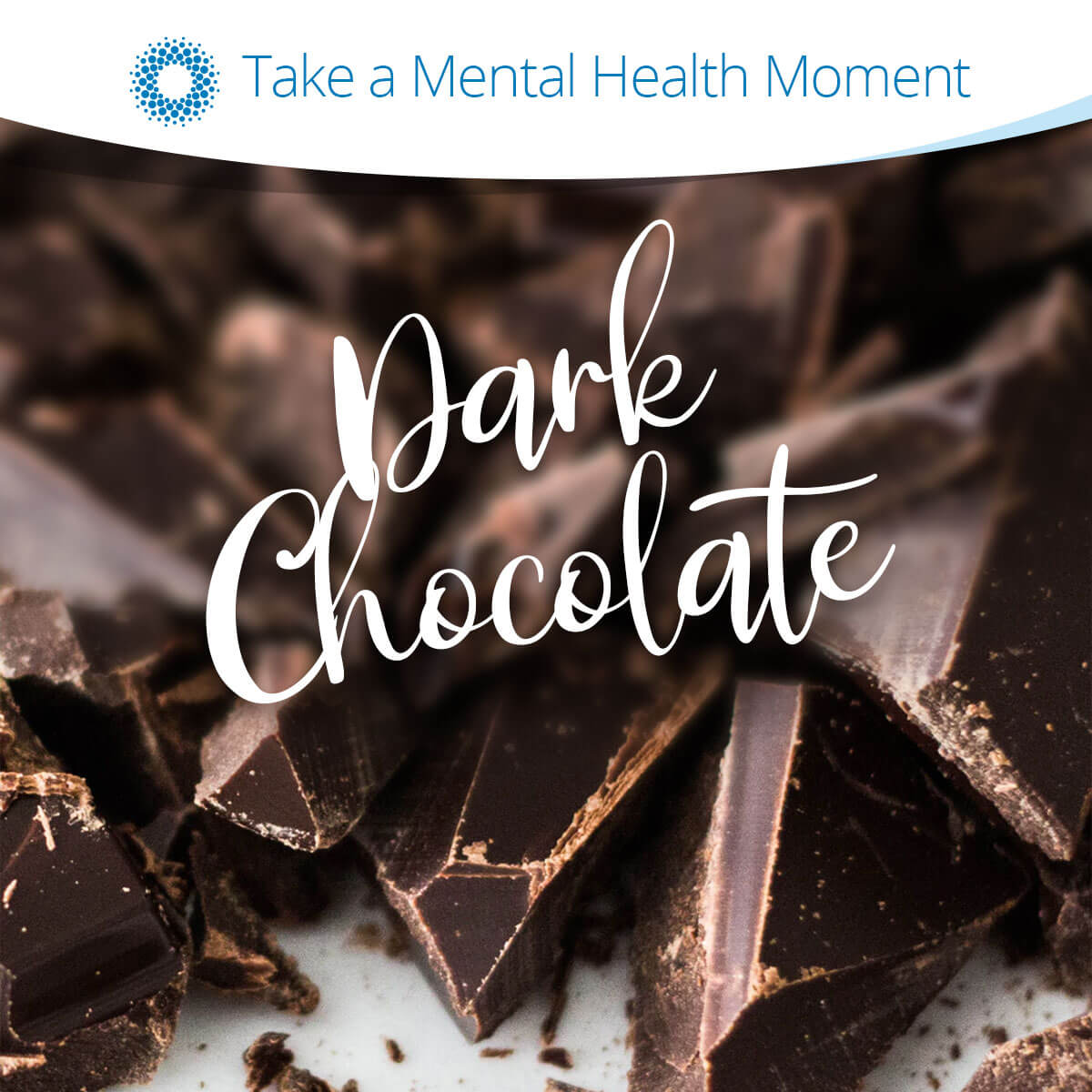 ThrivingMindSF's tweet image. Studies have found that regular consumption of dark chocolate significantly lowers the odds of clinically relevant depressive symptoms. #FunFridayFact #MentalHealth
