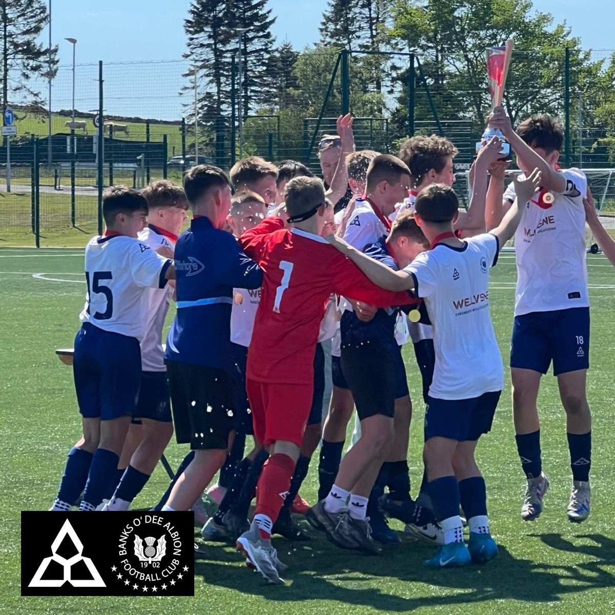 Appin Sports Football (@appin_sports) on Twitter photo Giving a massive congratulations to Banks O' Dee Albion 2012s for their Former Aberdeen FC Players Trophy victory last month!🏆
Here are some photos from their cup winning day... well done lads!👏
<a href="/banksodee_fc/">Banks o' Dee FC</a> #MakeItAppin #CustomFootballKits #CustomTeamwear #ScottishFootball Giving a massive congratulations to Banks O' Dee Albion 2012s for their Former Aberdeen FC Players Trophy victory last month!🏆
Here are some photos from their cup winning day... well done lads!👏
<a href="/banksodee_fc/">Banks o' Dee FC</a> #MakeItAppin #CustomFootballKits #CustomTeamwear #ScottishFootball