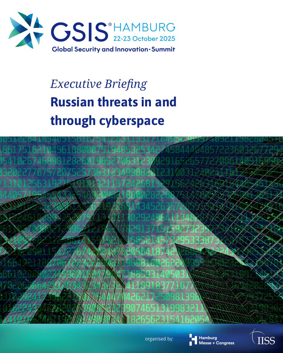 Russia has expanded its attacks against Kyiv and its allies. Since July 2022, more than a third of all of Russia’s cyber operations are directed against organisations within NATO member states. 

➡ Read the GSIS Executive Briefing: go.iiss.org/442HbSR 

The Global Security