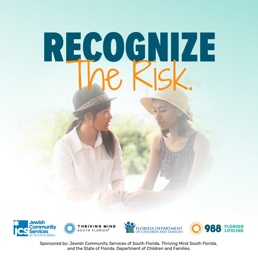ThrivingMindSF's tweet image. Knowing the risk factors can make us more aware and help stop a crisis. These risk factors don't mean someone is having suicidal thoughts, but it is important to have a conversation with the person. #RecognizeTheRisk Click here for help: thrivingmind.org/crisis-support
