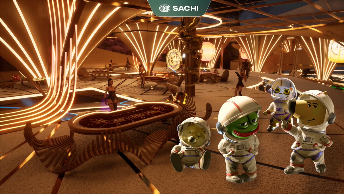 Join_SACHI's tweet photo. 🎭 #Memecoins aren't just #Memes anymore. They're getting real #utility , and SACHI is leading the charge.

In SACHI, meme culture isn’t just decoration, it’s functional. What will Meme-based avatars unlock? Stick with us and you'll find out soon 👀

We're building a world where your favorite meme isn’t just a coin… it’s your identity, your weapon, and your ticket to the arena.

This is what fun with function looks like in 3D.