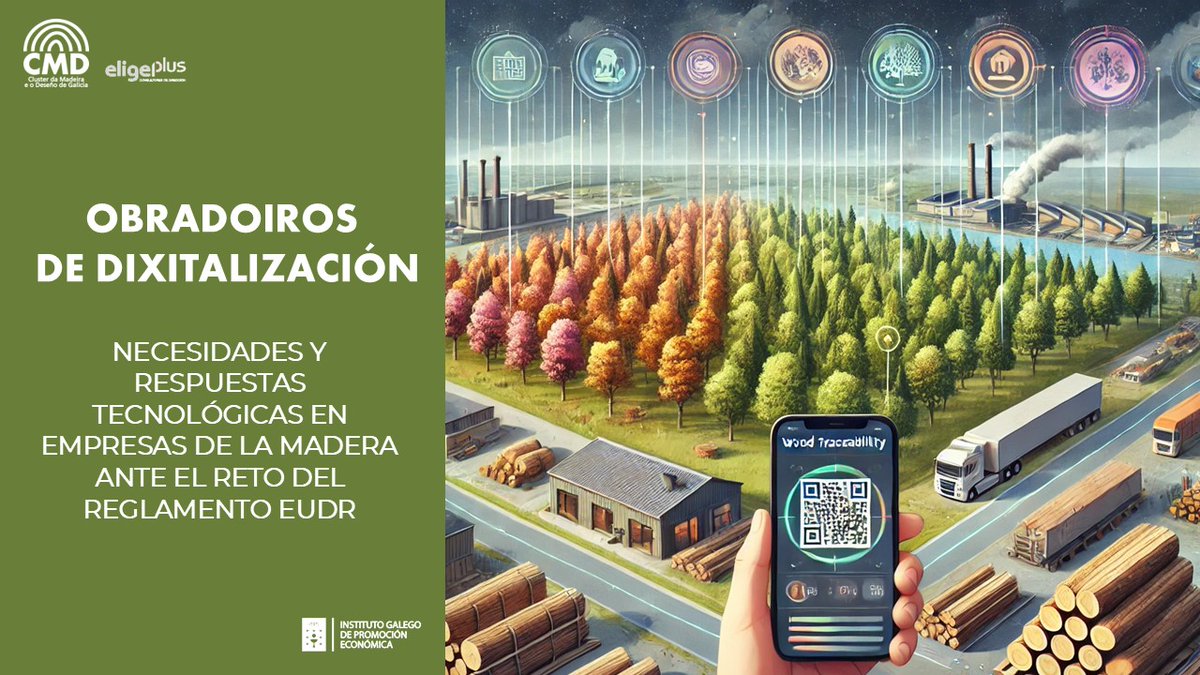 Cluster da Madeira e o Deseño de Galicia (@cluster_madeira) on Twitter photo 💥REPROGRAMAMOS LA ÚLTIMA SESIÓN DE LOS OBRADOIROS DE DIXITALIZACIÓN SOBRE EUDR📣 Miércoles, 25 de junio, a las 09:30 horas, en el Biopolo Sionlla.
❗Quien no pueda acudir presencialmente, podrá hacer conectarse a través de este enlace: us06web.zoom.us/j/82557760256?…
<a href="/IgapeXunta/">Igape - Instituto Galego de Promoción Económica</a> 💥REPROGRAMAMOS LA ÚLTIMA SESIÓN DE LOS OBRADOIROS DE DIXITALIZACIÓN SOBRE EUDR📣 Miércoles, 25 de junio, a las 09:30 horas, en el Biopolo Sionlla.
❗Quien no pueda acudir presencialmente, podrá hacer conectarse a través de este enlace: us06web.zoom.us/j/82557760256?…
<a href="/IgapeXunta/">Igape - Instituto Galego de Promoción Económica</a>