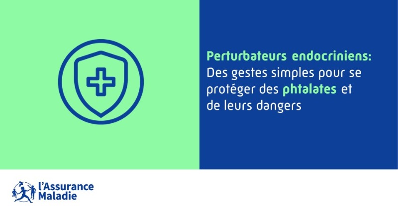 Assur_Maladie's tweet photo. #Prévention I Perturbateurs endocriniens : attention aux phtalates !

⚠️ Présents dans certains plastiques, cosmétiques ou aliments, ils exposent à de vrais dangers pour la santé : troubles hormonaux, fertilité, cancers..

🛡️ Des gestes simples peuvent vous en protéger ⤵️
