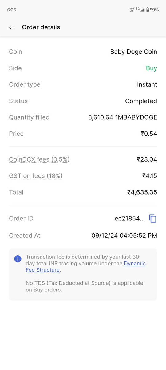 <a href="/CoinDCX/">CoinDCX : India Ka Crypto Coach</a> i can't see Babydoge in my Portfolio what's Wrong ?? Kindly Update it's been 2 days