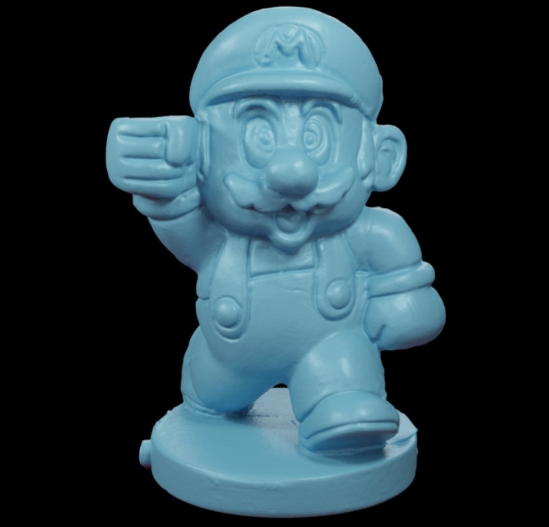 KeshiCorner's tweet image. Here is today's 3D scan: a keshi gomu rubber game pawn depicting Mario, from a Japanese board game called Super Mario World: Bowser's Castle Conquest DX. Mario's hand has a peg hole in it that allows him to hold various power up tokens.
Download here: archive.org/details/keshiC…