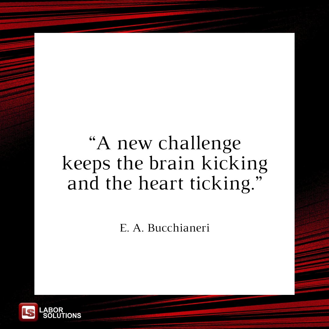 Start your week with a new challenge to keep your brain sharp and your heart full of energy. 

About Labor Solutions
labor-solutions.com 

#LaborSolutions #StaffingAgency #Recruiters #MondayMotivation
