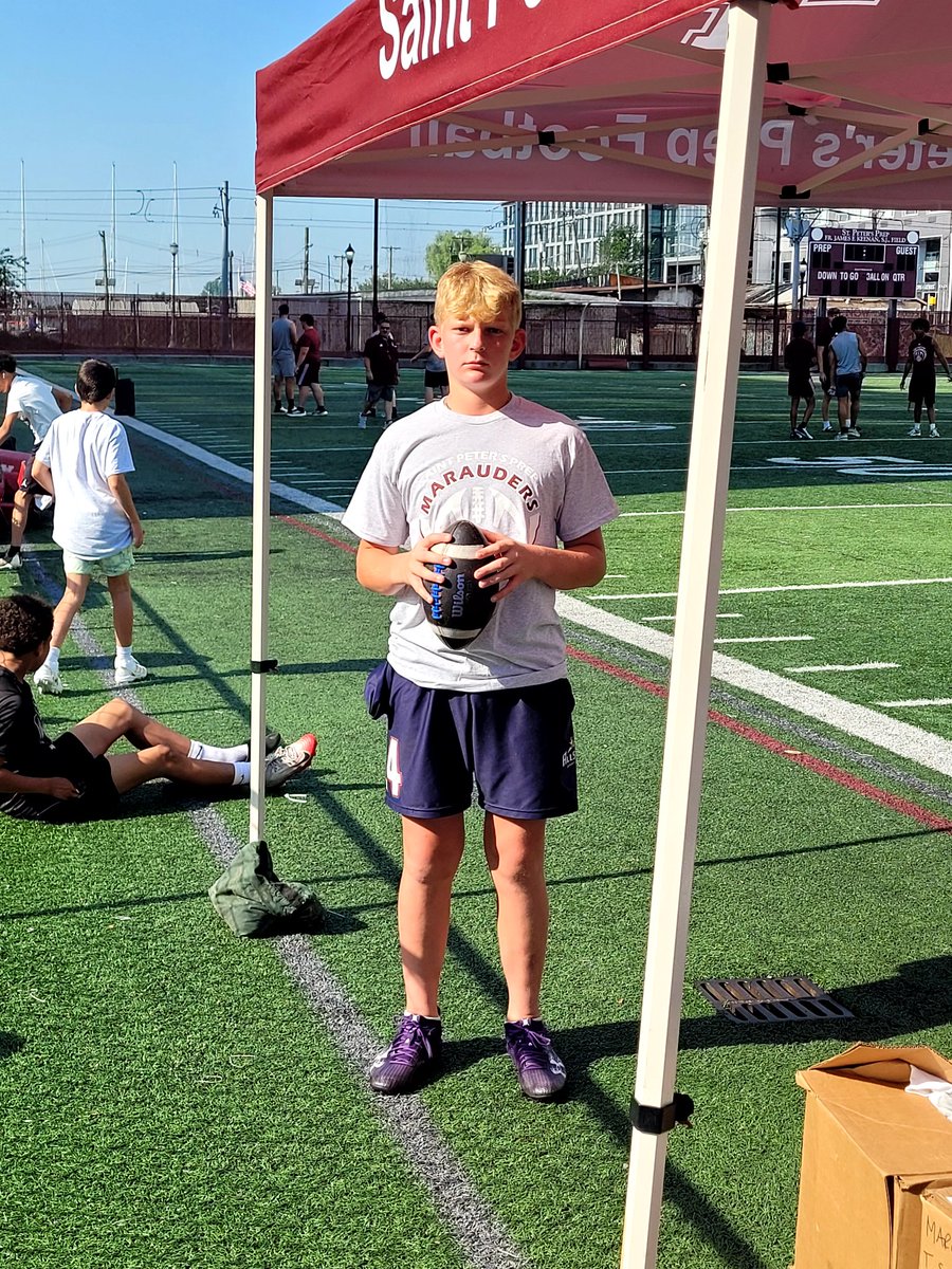ClayFreemanQB14's tweet image. Camp season! Can't wait to work with the @SPPFootball Coaches!