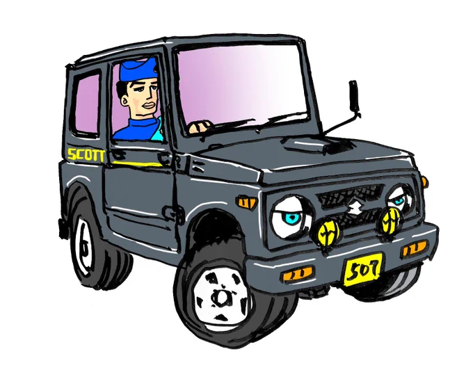 #無言で帽子をかぶったイラストを貼る見た人も貼る