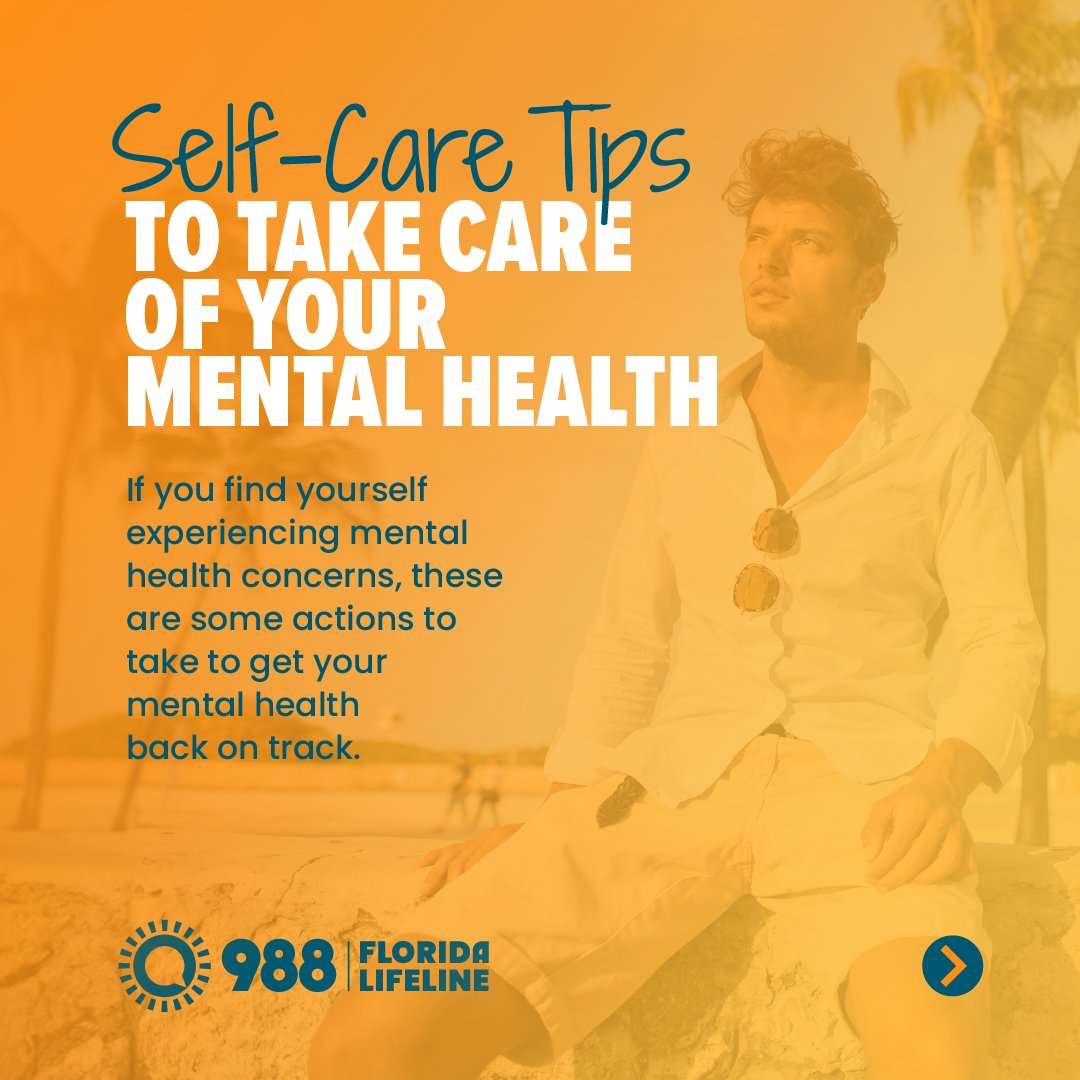 ThrivingMindSF's tweet image. Take these daily actions to care for your mental health, and with the 988 Florida Lifeline, get your health back on track. Click here for help: thrivingmind.org/crisis-support