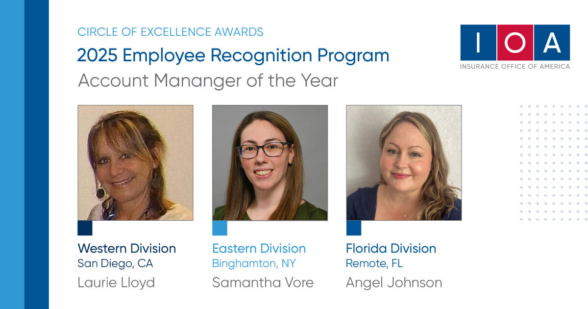 Join us in congratulating the three winners of our 2025 Account Manager of the Year award! Their dedication, creativity, and positive spirit make a big impact every day—and we’re honored to have them on our team! #IOAUSA