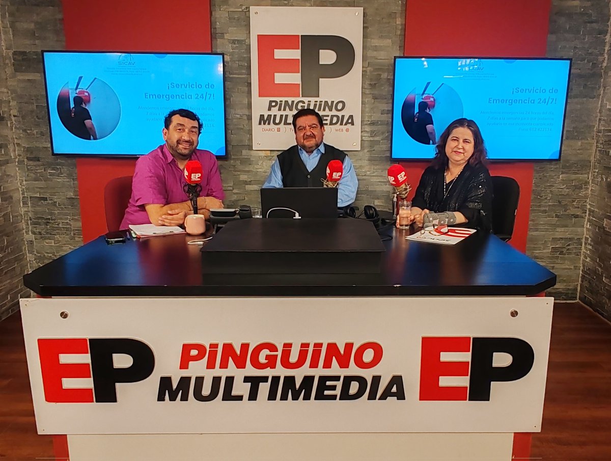 En <a href="/pinguinodiario/">Pingüino Multimedia</a> hablando sobre los cursos de #capacitacion y promocionando las #feriaslaborales2025