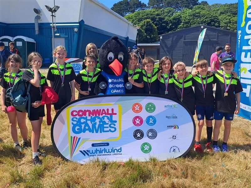 #CornwallSchoolGames summer finale on Weds will see &gt;1k children from 50 schools taking part. Year-round routes to the games have a strong inclusion &amp; for many youngsters it'll be their first time representing their school. See our summer 2024 film at: youtube.com/watch?v=a1UciB… 😊