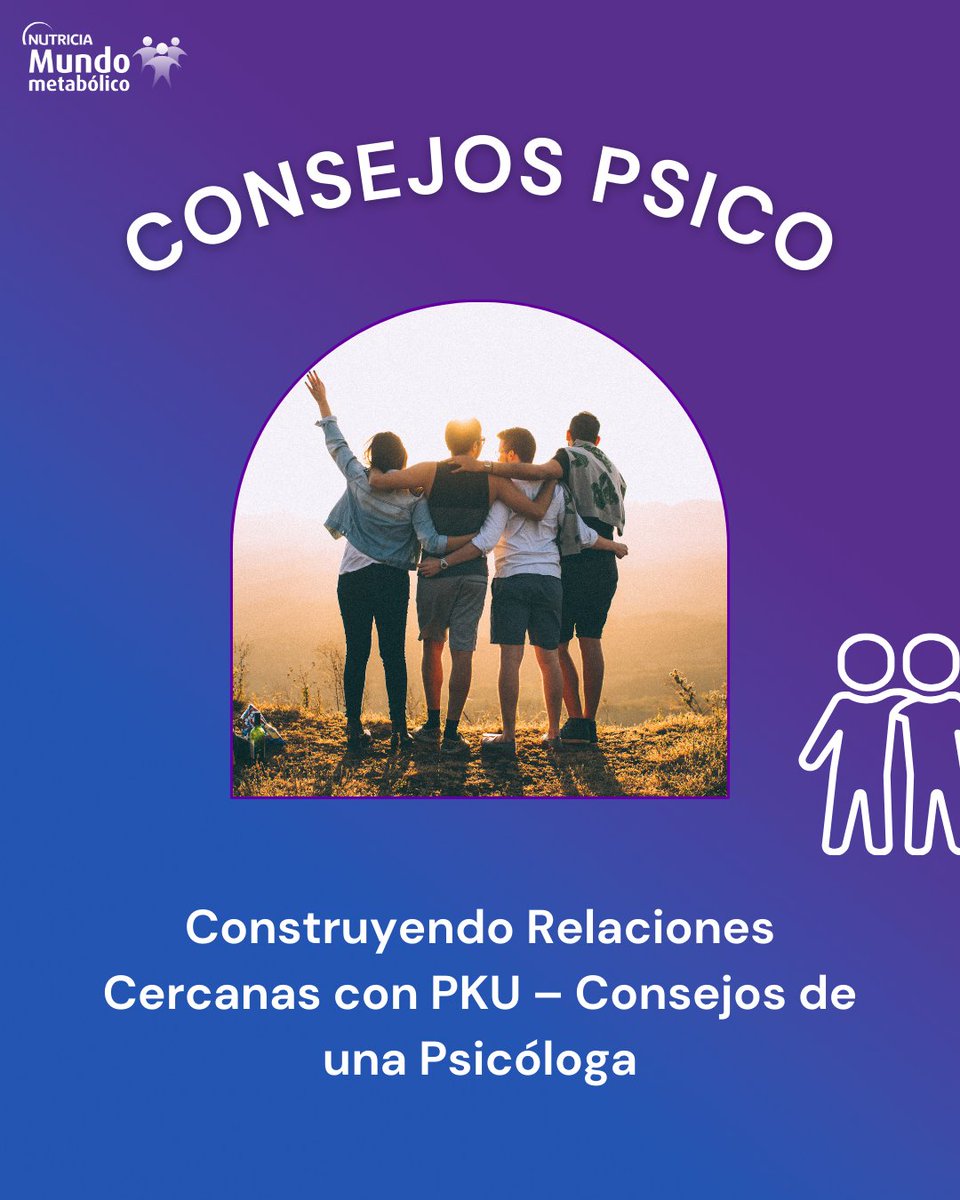 👩‍⚕️ Dorota Gromnicka, psicóloga y colaboradora de Nutricia, nos ofrece unos consejos útiles sobre cómo las personas con #PKU pueden afrontar mejor las relaciones. Te lo contamos en Instagram: instagram.com/mundometabolic…

#fenilcetonuria