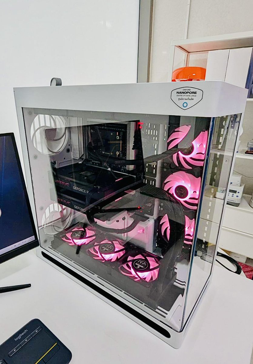 Thidathipw's tweet image. Dual 5090 for base calling