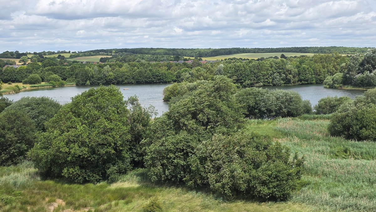 Lovely walk with <a href="/PippaD/">PippaD</a> at Clophill Lakes, just wish the parking wasn't £3.50, there's not enough there yet to justify spending long enough for this parking price tag! (Saw a Rabbit tho...) <a href="/GreensandTrust/">The Greensand Trust</a>