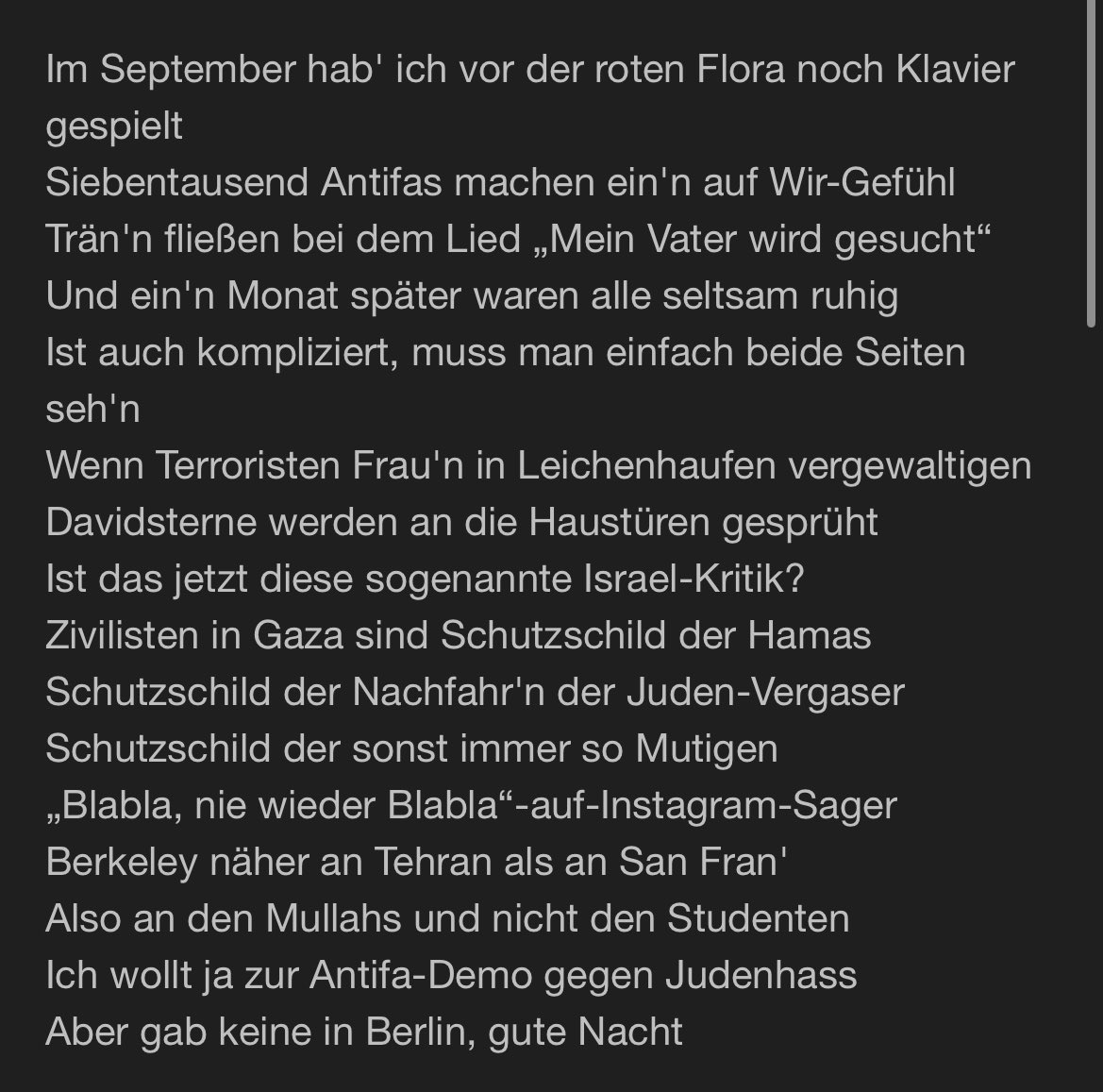 #Israel #niewiederistjetzt Aus gegebenem Anlass.