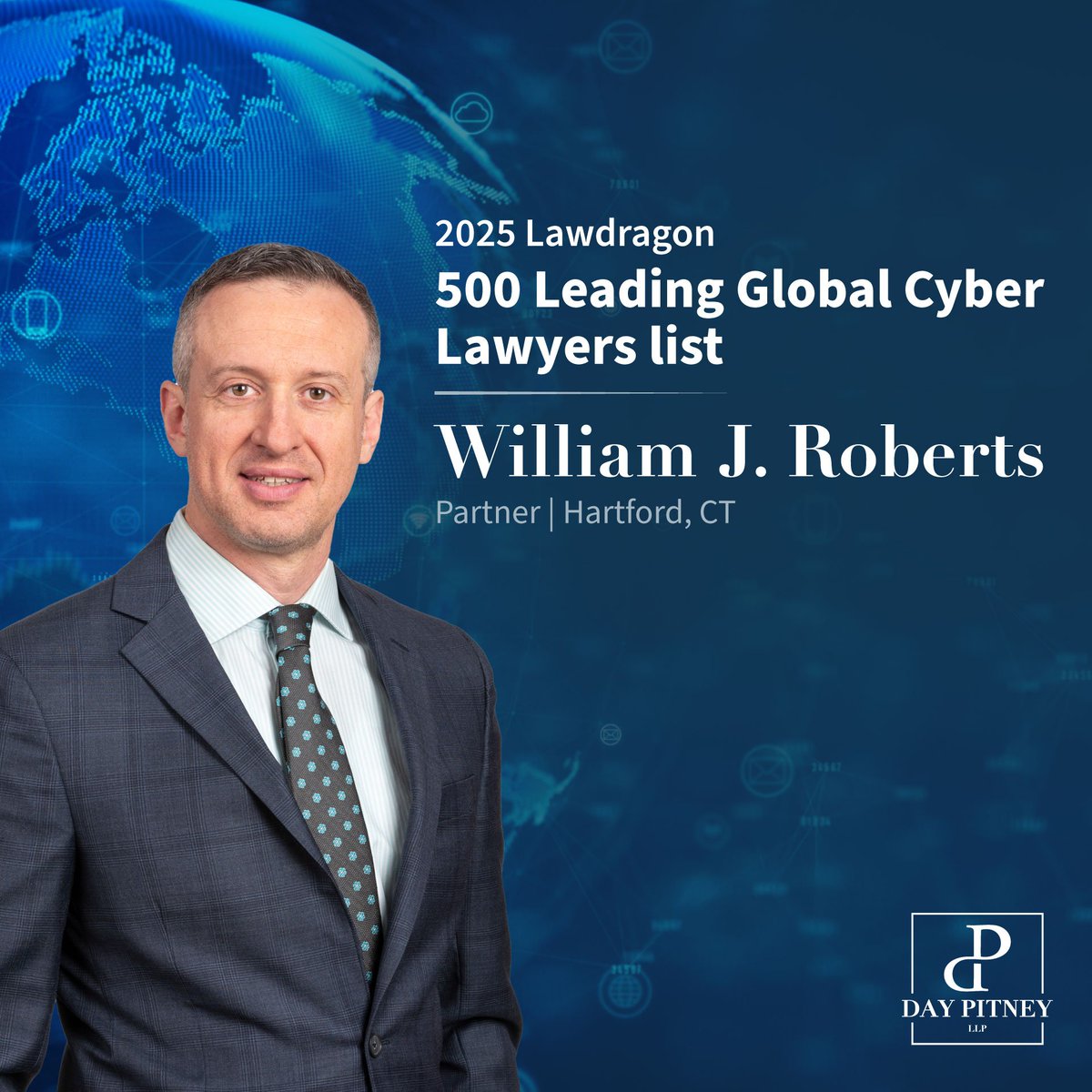 Please join us in congratulating William J. Roberts on being named to Lawdragon’s 2025 500 Leading Global Cyber Lawyers list for his leadership in data privacy and cybersecurity. Methodology here: hubs.ly/Q03t7JNs0