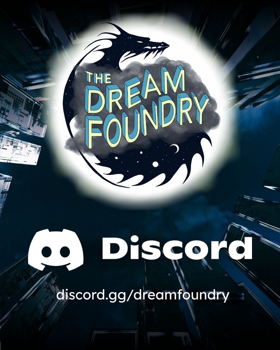 Did you know we have a thriving community over on Discord? 

Join us for conversations, opportunities to volunteer, and access to many of our programs. Whether you’re a beginner, an established presence in the industry, or somewhere in-between!  

discord.gg/dreamfoundry