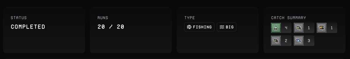 Fireball AI doing work from the <a href="/fireball_gg/">fireball</a> team.

4 gigapengus in a fishing session

Get on it today if you're looking to maximise your fishing for <a href="/playgigaverse/">gigaverse | crypto RPG</a> 

Ref - fireball.gg/join?ref=trick…