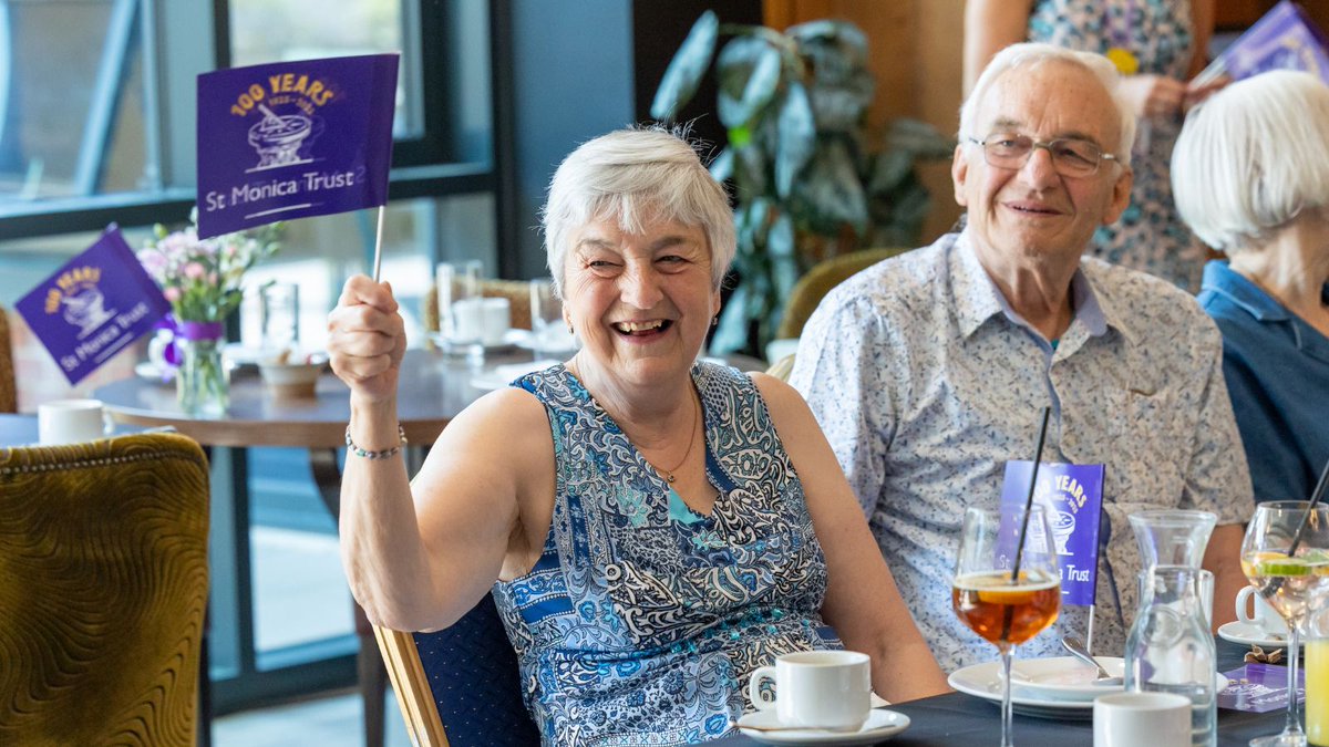 St_Monica_Trust's tweet photo. More #Centenary celebrations! 🎉

Last Thursday was a truly special day for St Monica Trust as residents across all our villages and care homes came together for a joyful afternoon of Garden Parties to mark #100YearsOfCare.

See more here 👉 https://t.co/IihoCH2Wd4 https://t.co/dOw9AGrNsl