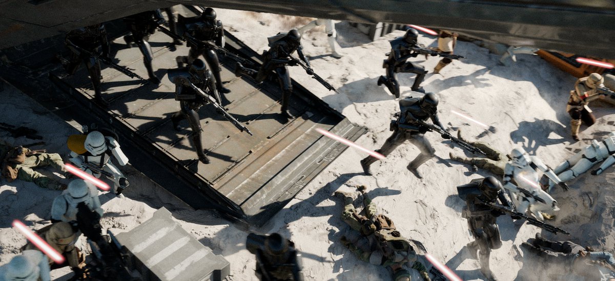 Jap_Federal's tweet image. Scarif battle
Rendered in Blender
Likes and reposts are appreciated
#starwars #blender #render