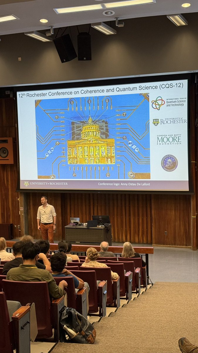 Gabriel Landi (@landi_qt2) on Twitter photo CQS-12 is kicking off! Excited for all the amazing science that will take place this week. <a href="/CCQS_UofR/">Rochester Coherence and Quantum Science Conference</a> <a href="/MachielSBlok/">Machiel Blok</a> <a href="/UofR/">University of Rochester</a> CQS-12 is kicking off! Excited for all the amazing science that will take place this week. <a href="/CCQS_UofR/">Rochester Coherence and Quantum Science Conference</a> <a href="/MachielSBlok/">Machiel Blok</a> <a href="/UofR/">University of Rochester</a>