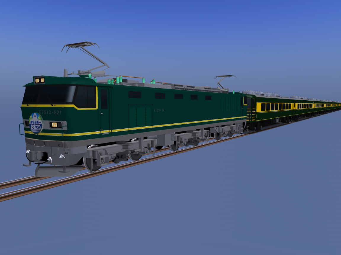 RailSim 惜別 14系700番台「サロンカーなにわ」