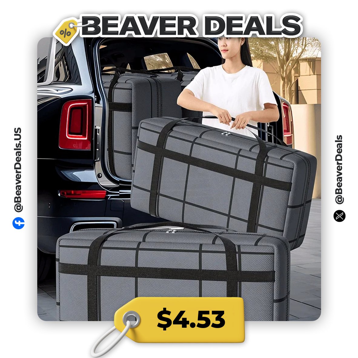 BeaverDeals's tweet image. ORGANIZE SMART! 📦✨

💼 Spacious Dust/Moisture-Proof Zipper Bag
💵 $4.53

🔗 s.click.aliexpress.com/e/_o2E1OSU

#HomeOrganization #StorageSolutions #DurableBag