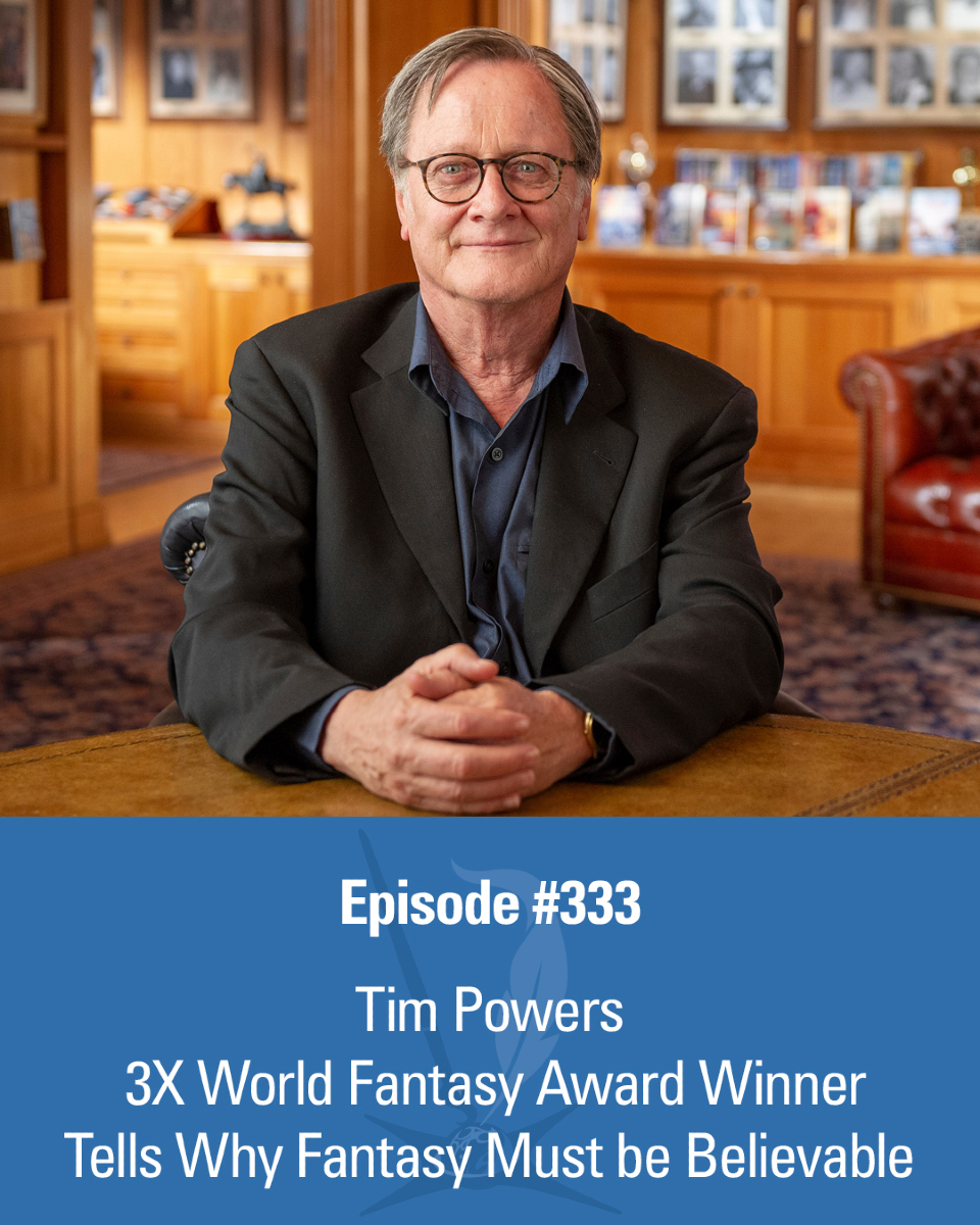 WotFContest's tweet photo. 🏆 Writers of the Future Podcast Episode 333: Tim Powers on Making Fantasy Believable ✨

Three-time World Fantasy Award winner and long-time Writers of the Future judge and instructor Tim Powers joins the podcast to explore what makes fantasy feel real—and why that matters.

Author of modern classics like The Anubis Gates, On Stranger Tides, Declare, and Last Call, Tim discusses worldbuilding, logic in the fantastic, and how he teaches rising writers to ground the impossible in emotional truth.

🎧 Listen now → https://t.co/nY5OMHa3sv

Topics:
Writing fantasy that feels real
Teaching speculative fiction
Worldbuilding & Story Logic
Tim Powers’ writing process & legacy

#WritersOfTheFuture #TimPowers #FantasyWriting #WorldFantasyAward #OnStrangerTides #WritingTips
