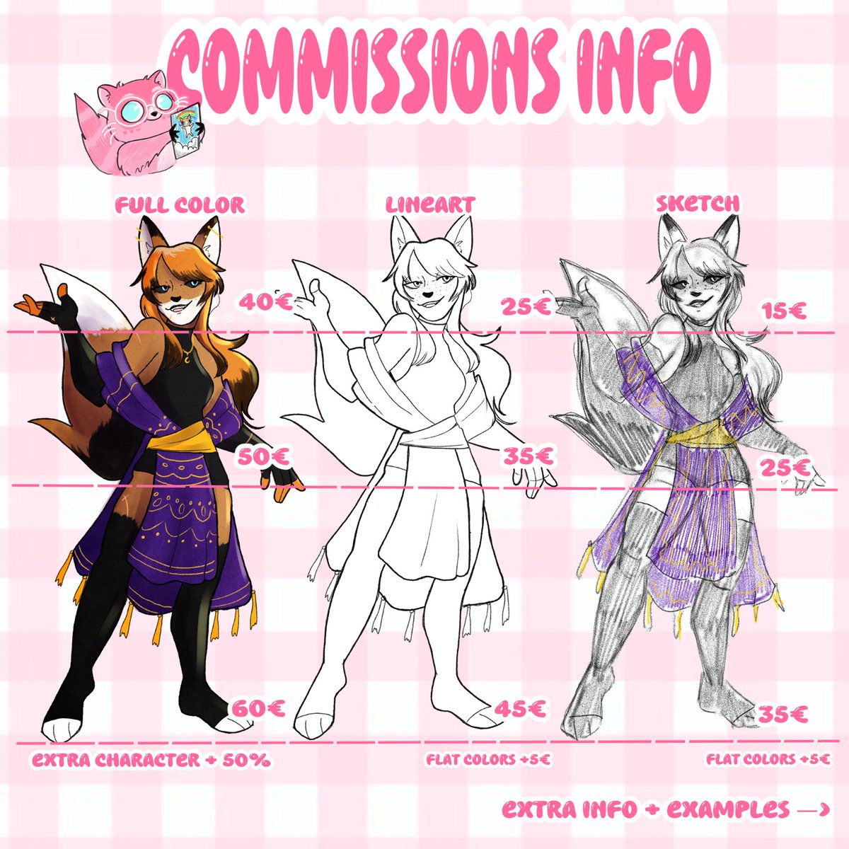 Kamiarty's tweet photo. 🌸✨️ COMISSIONS OPEN ✨️🌸 https://t.co/RM1YAAYGv3