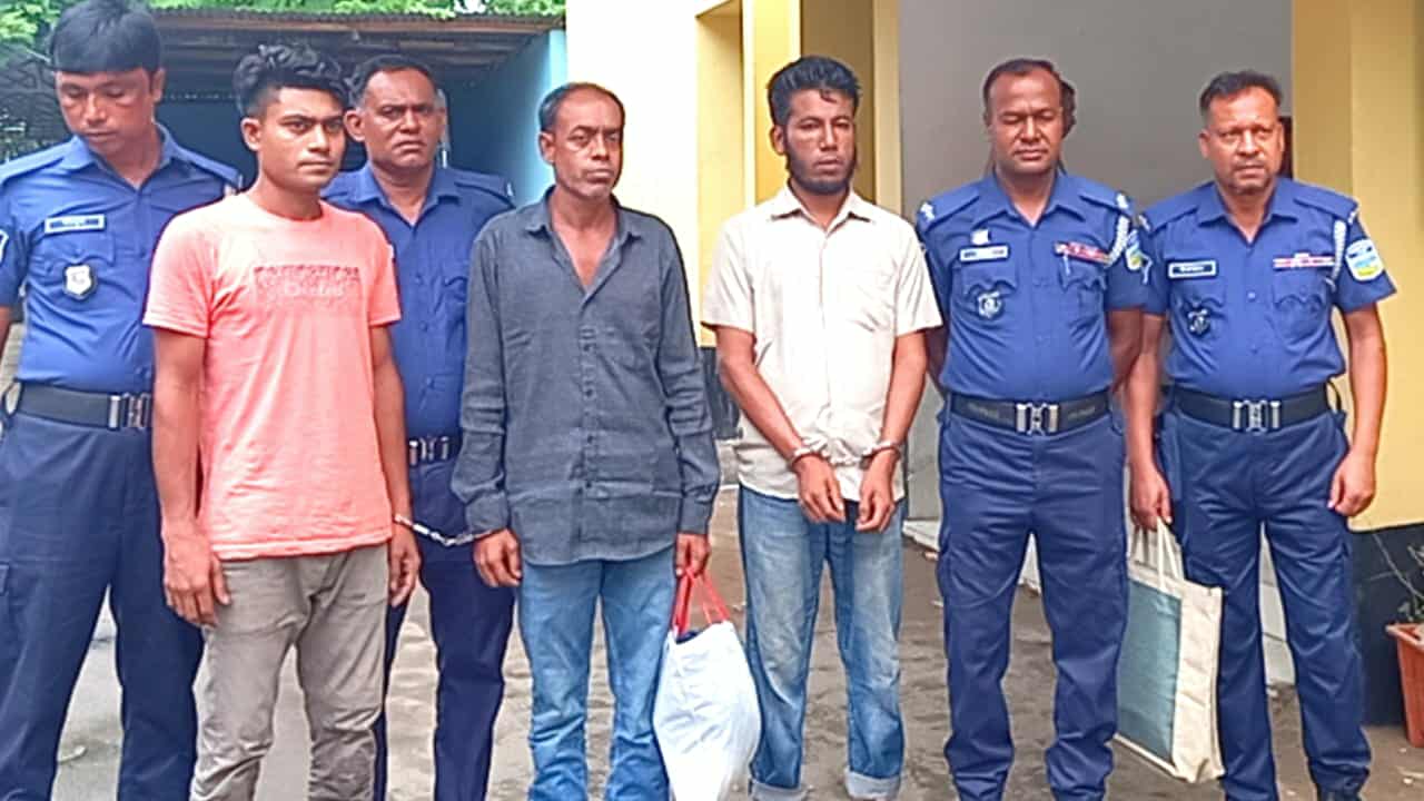 মাদারগঞ্জে নাশকতা মামলায় ২ ও ইয়াবাসহ ৩ জন আটক