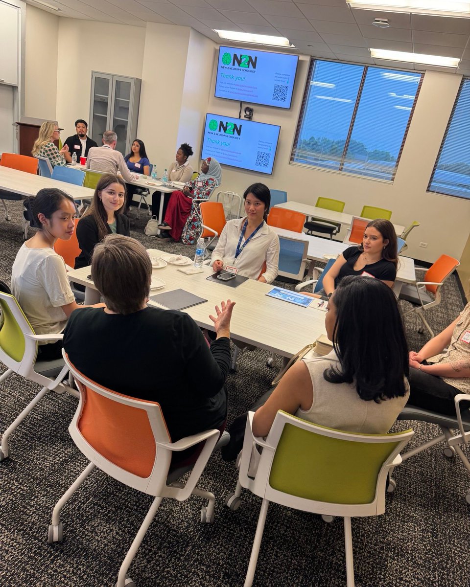 New2Neuropsych's tweet image. 🫶Sending a HUGE thanks to everyone who attended our Meet &amp;amp; Learn at #AACN2025 in Chicago!

We loved meeting everyone and getting to engage in some insightful discussions about neuropsychology!🧠

🙌Another great event in the books! More to come!