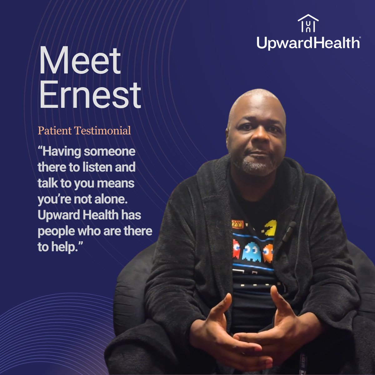 Meet Ernest. He lives with several health conditions, including high blood pressure, diabetes, kidney issues, and mental health challenges. Since being introduced to his Upward Health Care Team, his life has been changing for the better.

lnkd.in/ePaBWKQB