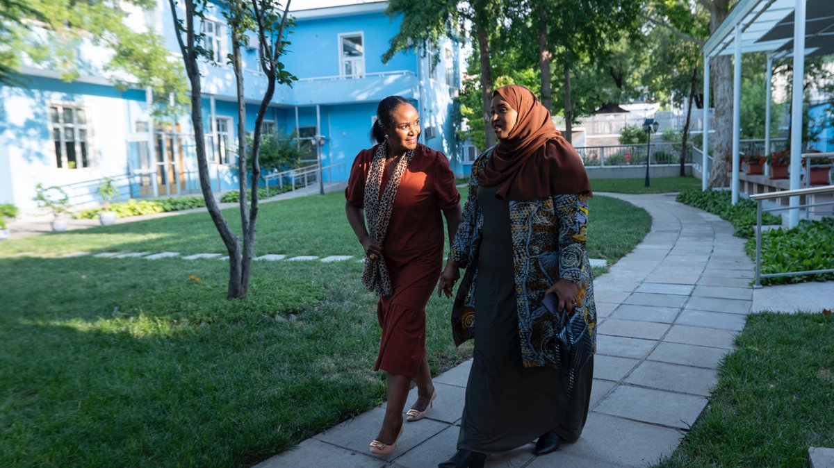 UNAIDS_CN's tweet image. 🌍 Great Post-Changsha EXPO discussions at the UNICEF House between UN & African Ambassadors Group to 🇨🇳! The #CAETE2025 praised for its great turnout (120+ Ambs/Ministers) and 800+ products, showcasing Africa’s growing value addition, and industrial & commercial capabilities🏆