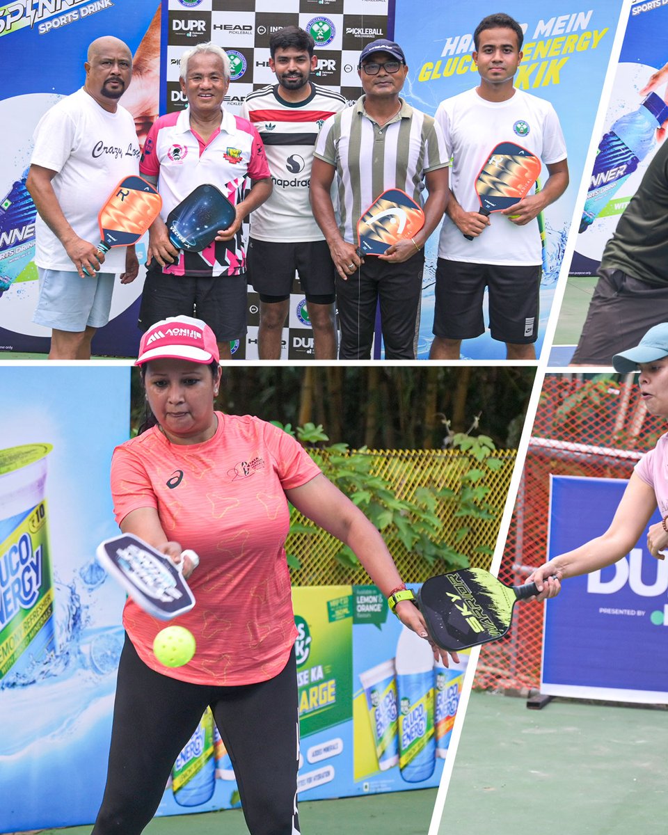 PWR_Global's tweet photo. The PWR 100 Assam Pickleball Open was filled with non-stop action, fierce competition, and pure passion for the game 💥 https://t.co/vk906IjHDf