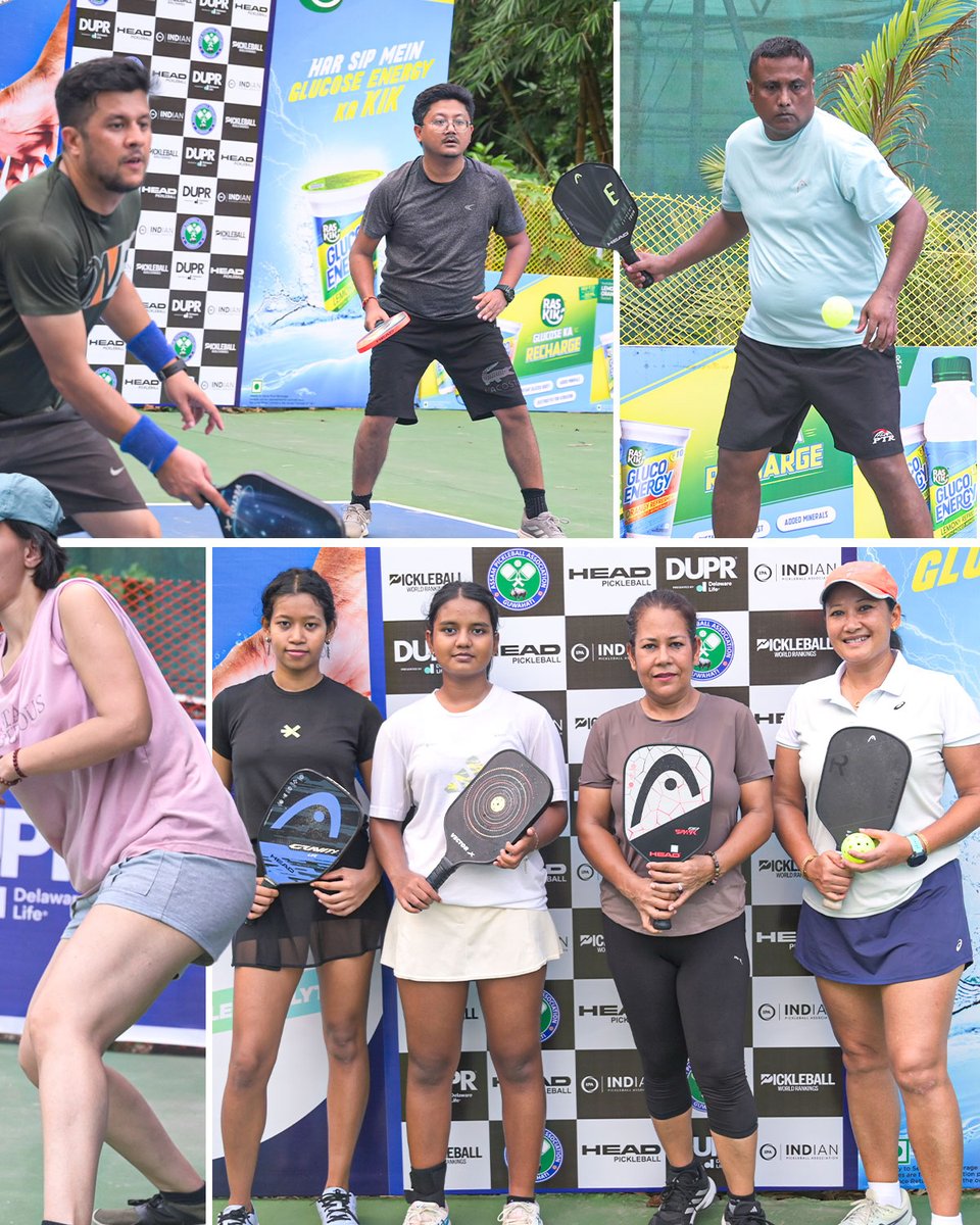 PWR_Global's tweet photo. The PWR 100 Assam Pickleball Open was filled with non-stop action, fierce competition, and pure passion for the game 💥 https://t.co/vk906IjHDf