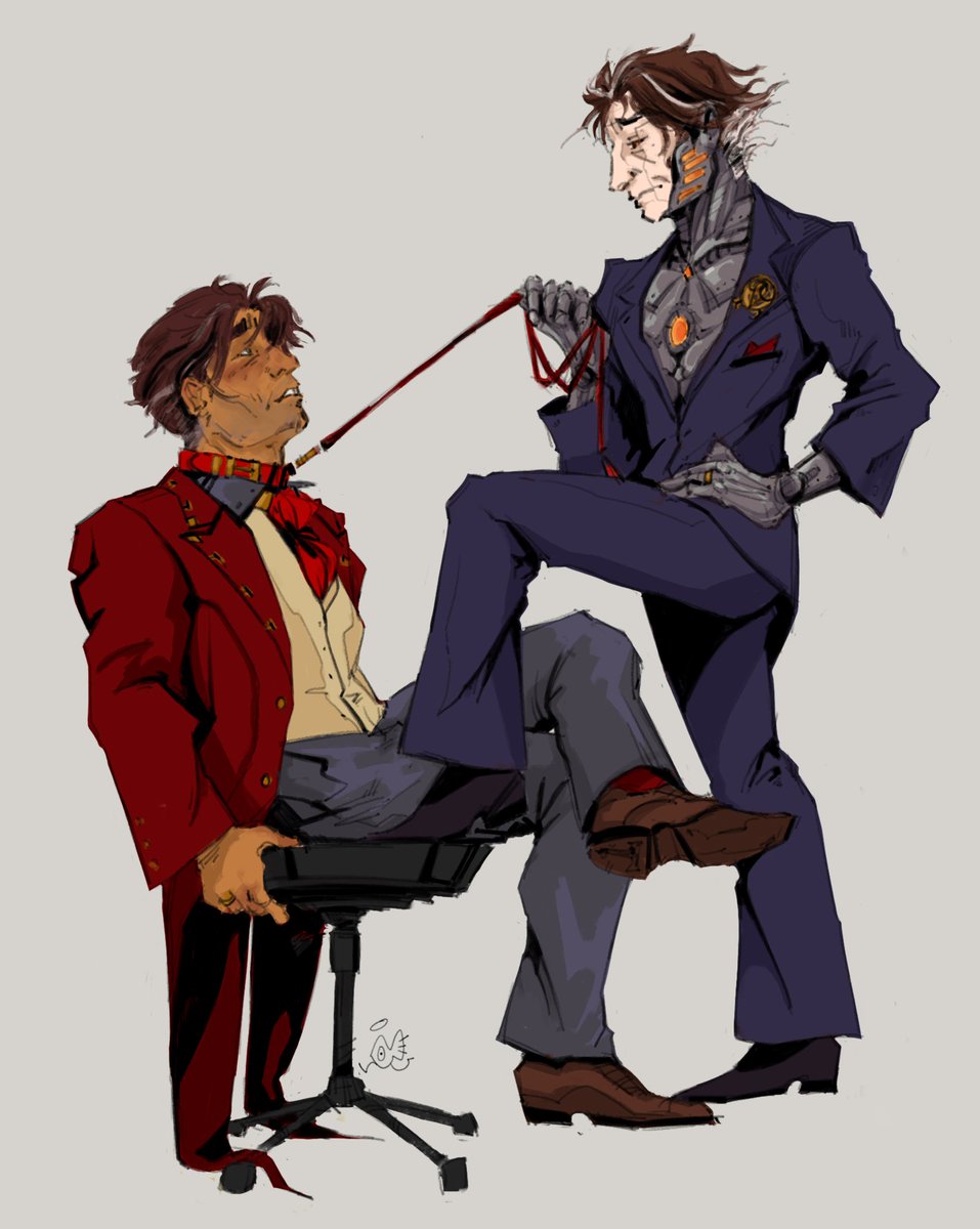 v1rtual_idiocy's tweet image. Bro is way too happy to be there #jayvik #arcane