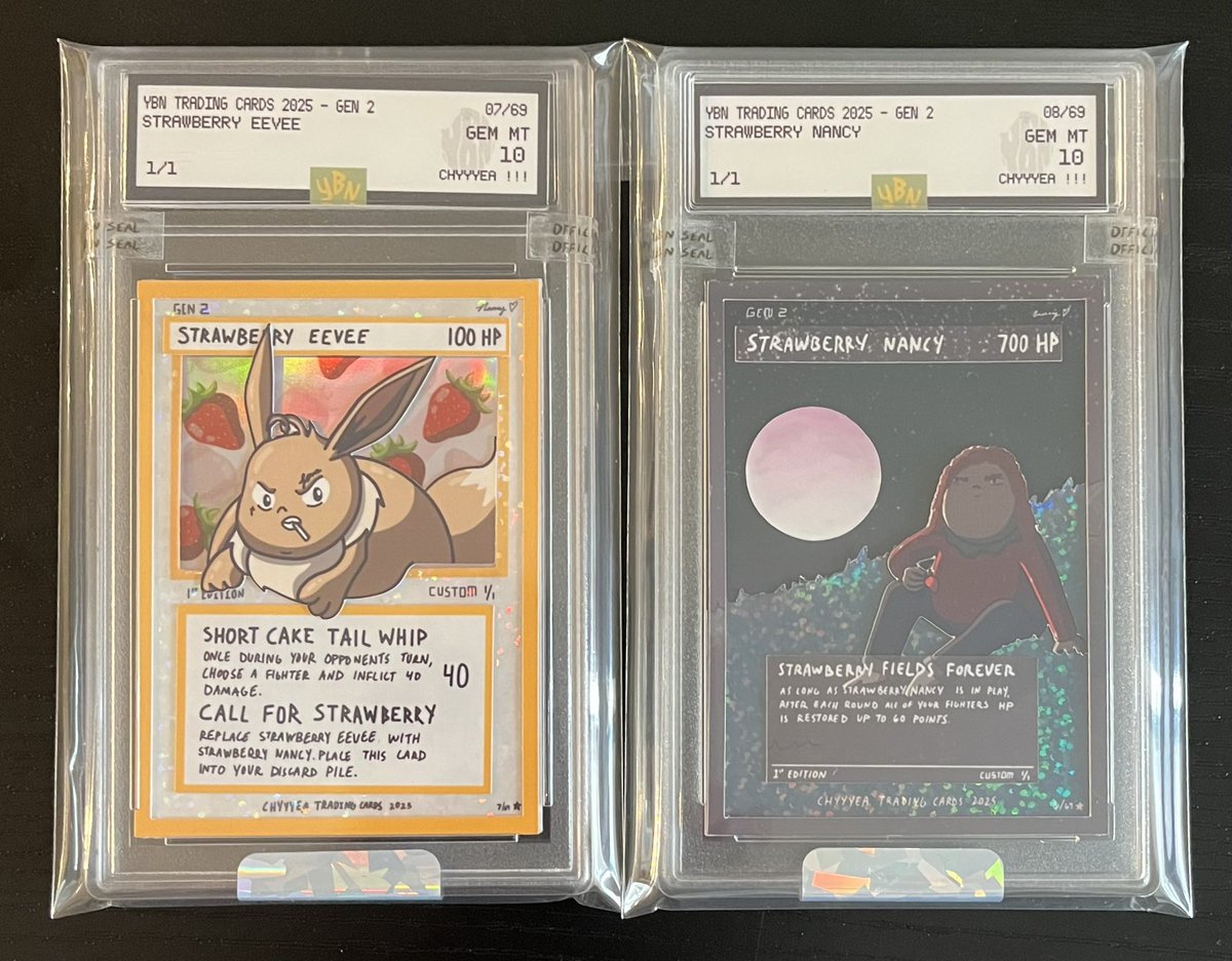 yaboynancy's tweet image. Nancy says “gm world Happy Monday
Made more Customs - Gen 2 7/69 and 8/69 for @starberryxmoon !!!
Have a good week yall 💜🫡”