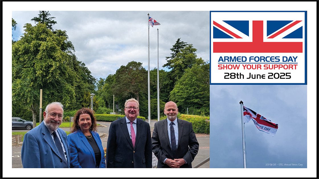 Cllr Gordon Wallace (@cllrwallace) on Twitter photo Joined fellow councillors at East Renfrewshire’s #ArmedForcesDay event at Eastwood Park today - a chance to show support for those who serve and have served.
Good to see such a strong turnout, and to be joined by the Lord-Lieutenant, Colonel Peter McCarthy. 🇬🇧 #SupportOurForces Joined fellow councillors at East Renfrewshire’s #ArmedForcesDay event at Eastwood Park today - a chance to show support for those who serve and have served.
Good to see such a strong turnout, and to be joined by the Lord-Lieutenant, Colonel Peter McCarthy. 🇬🇧 #SupportOurForces
