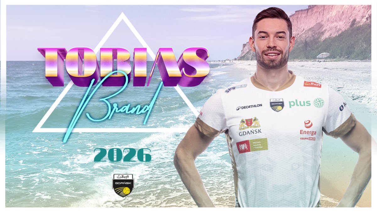 ❗️OFICJALNIE: Tobias Brand nowym zawodnikiem Trefla Gdańsk! ✅️

Moim zdaniem, jest to jeden z najciekawszych transferów tego lata w rozgrywkach PlusLigi.

#PlusLiga