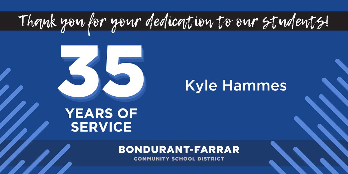 It’s not every day we get to celebrate 35 years of service. What a milestone!  💪

#WeAreBondurantFarrar 💙