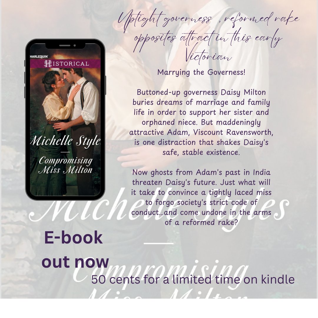 Fed up with doomscrolling? Feeling jaded? Escape into a historical romance and refresh your soul. Uptight heroine, jaded hero, ghosts from his past haunt her future in this early Victorian. 50 cents for a limited time on kindle.