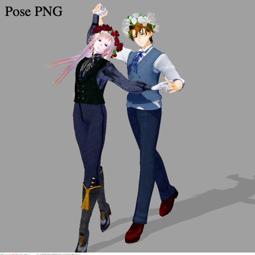 akatakikyosuke's tweet photo. #ViewRingo 様などで使用できる、ペアダンスっぽいポーズPNGです。
#VRoid 製VRMを想定してふわっと作ったものなので、腕とかねじれてたらｺﾞﾒﾝﾈ!です（）
noteって画像、jpgになっちゃうんだねぇ……🙃

1枚目：左／2枚目：右／3枚目：左／4枚目：右

楽しく使ってね！！ https://t.co/bf9NmPcEW5