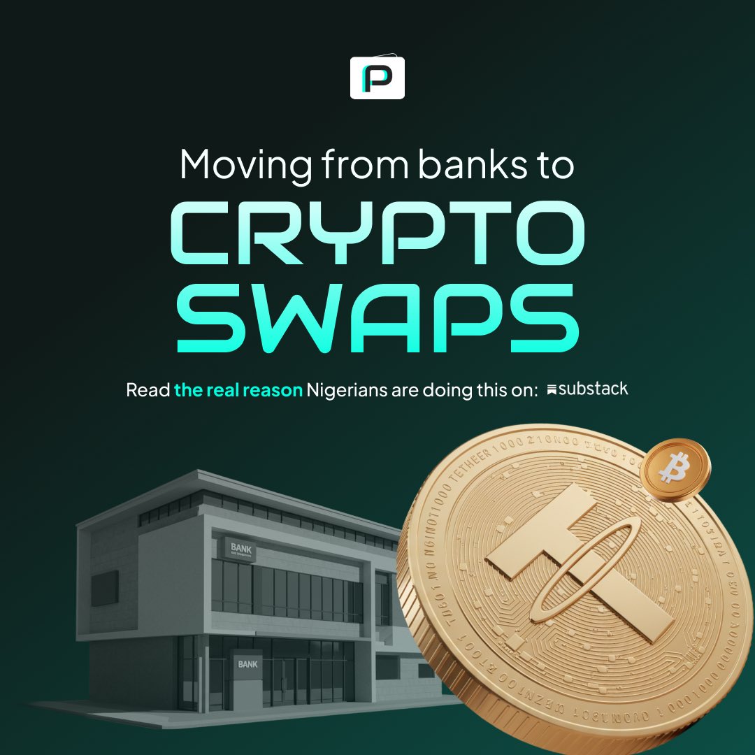 Payremit (@payremit_) on Twitter photo Why are Nigerians moving from banks to crypto swaps?
From naira freefall to suffocating card limits, more people are turning to platforms like Payremit for faster and safer transactions.
This blog breaks down the real reasons behind the shift and why crypto swaps are becoming Why are Nigerians moving from banks to crypto swaps?
From naira freefall to suffocating card limits, more people are turning to platforms like Payremit for faster and safer transactions.
This blog breaks down the real reasons behind the shift and why crypto swaps are becoming