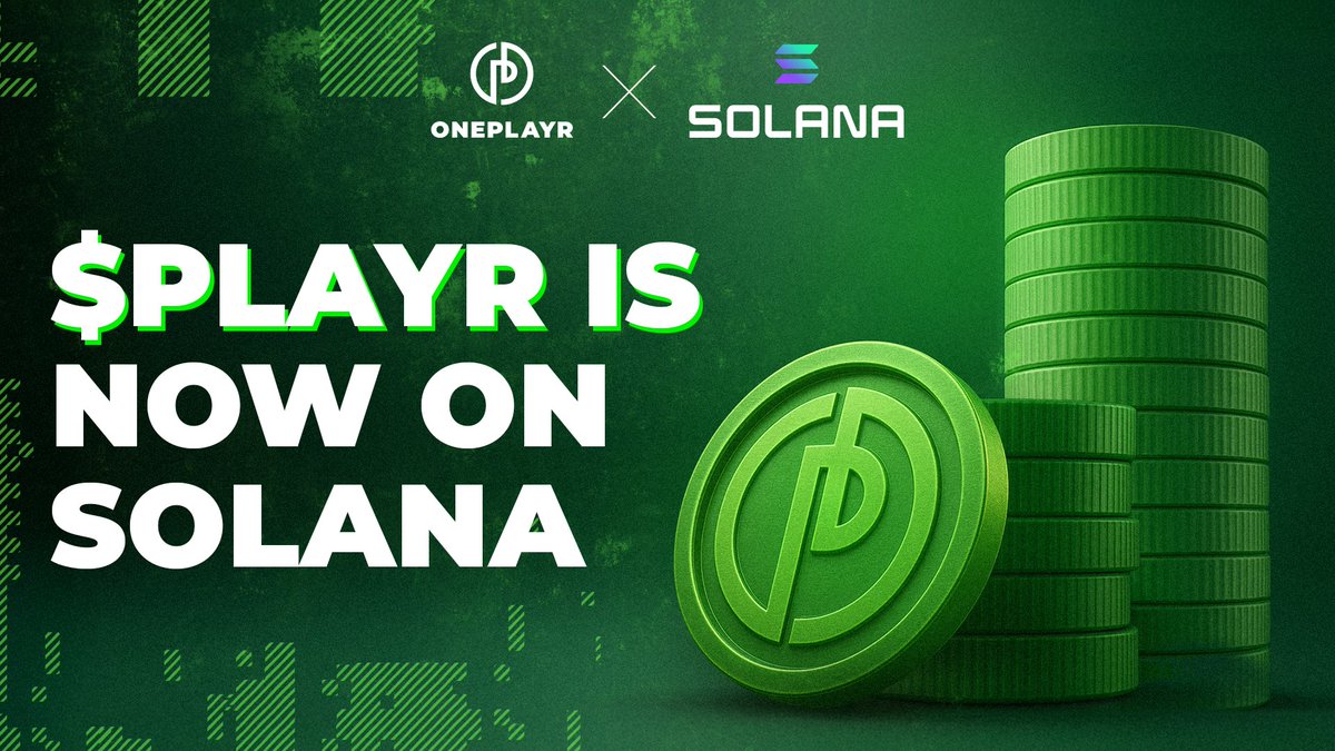 🚀 We’re now LIVE on Solana – join the $PLAYR presale using $SOL!

And that’s just the beginning 👇

🃏 In-app Playercard trading is coming
🎁 Bigger rewards with updated tokenomics
🔐 Smarter, safer contracts
🆔 OnePlayr ID login in dev
📲 MPC wallets = no setup needed

The