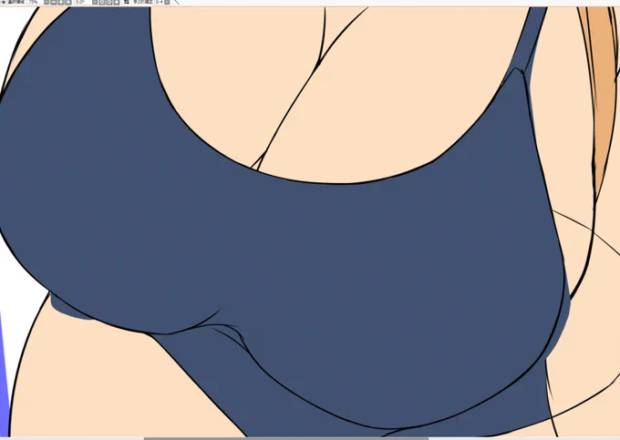 今日は次回作の着色準備をしていたんご〆(✿' ꒳ ` )b