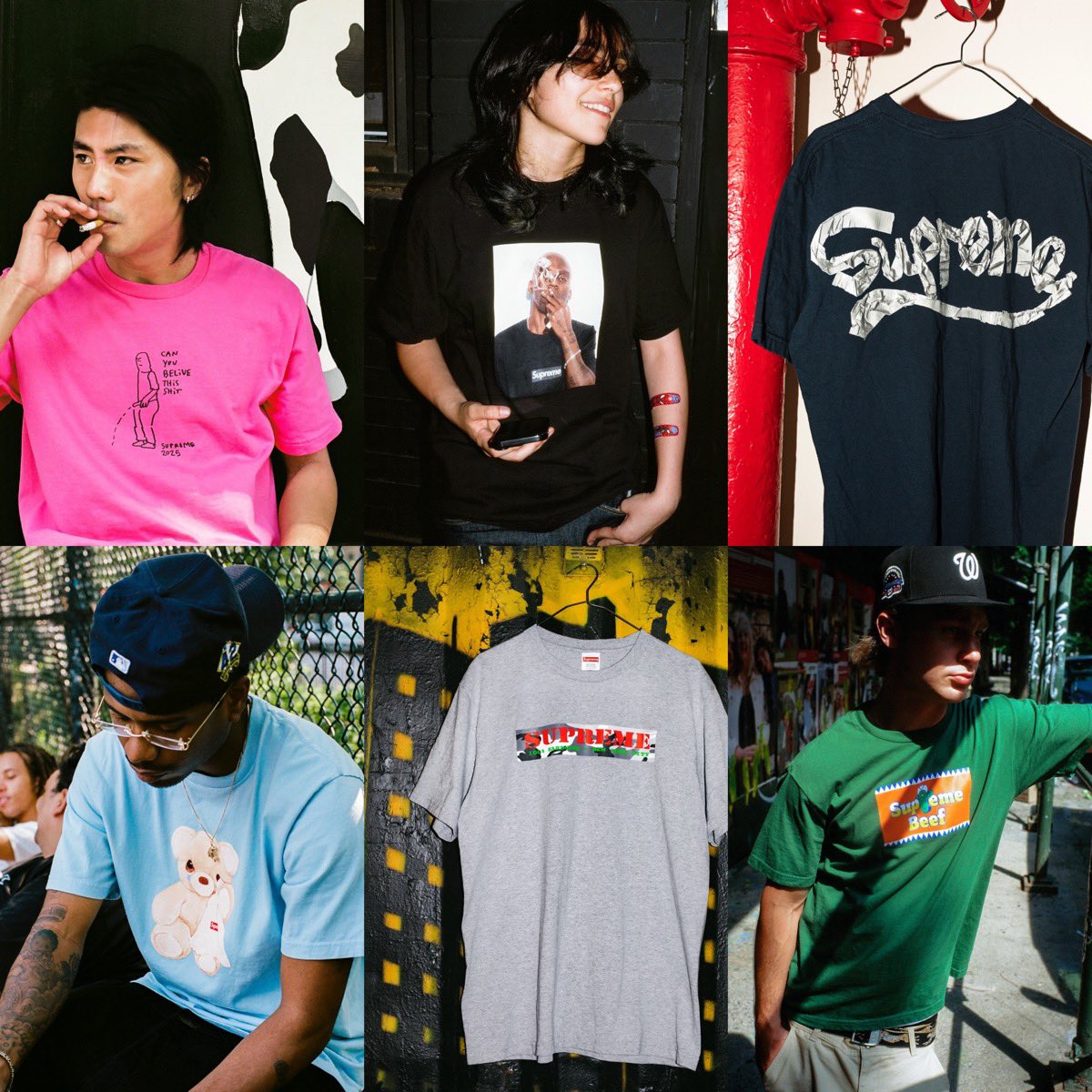Supreme 25SS Week18 Summer Tees が国内6月28日（土）に発売と公式