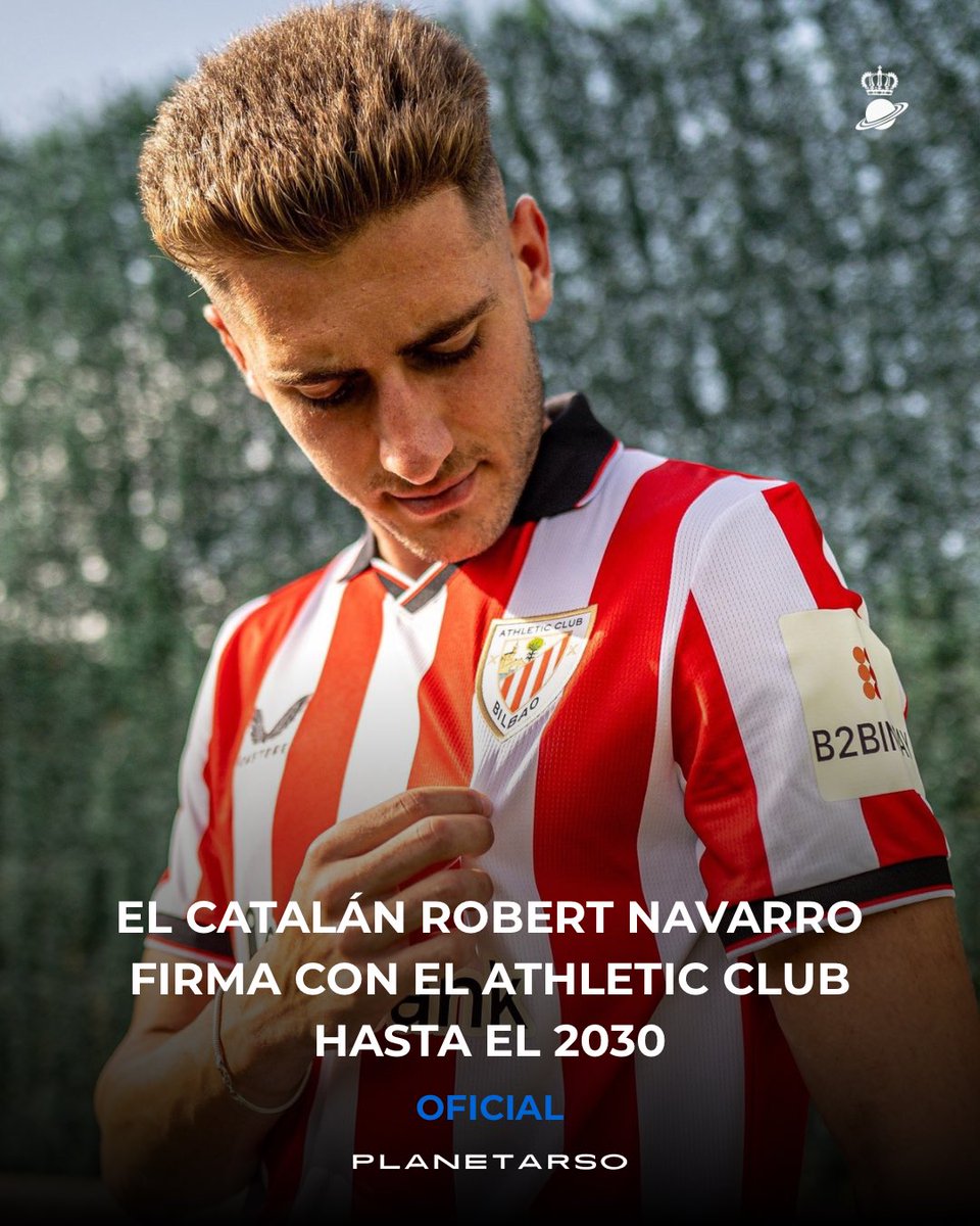 PlanetaRSO's tweet photo. El ex realista Robert Navarro, formado en las canteras del Osasuna y FC Barcelona, ficha por el Athletic Club tras su año sin protagonismo en el Mallorca.

#realsociedad #AthleticClub #filosofiaathletic #Filosofia https://t.co/K1m5tvAk2r